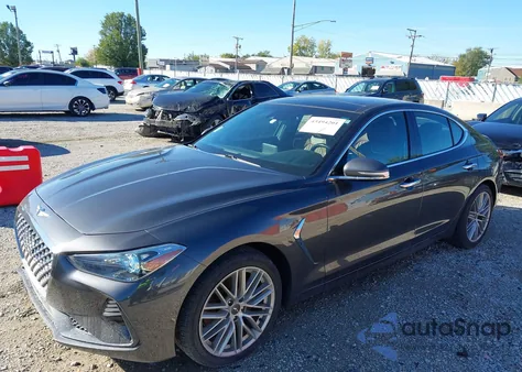 2020 Genesis G70 2.0T Awd из США, поврежденный, VIN KMTG34LAXLU047701
